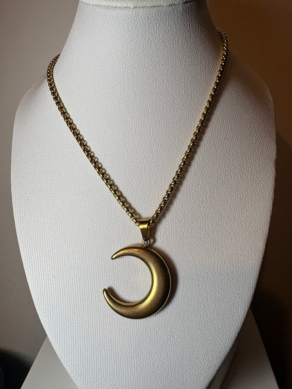 Stainless Steel Gold plated necklace