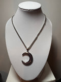 Stainless Steel Moon Necklace